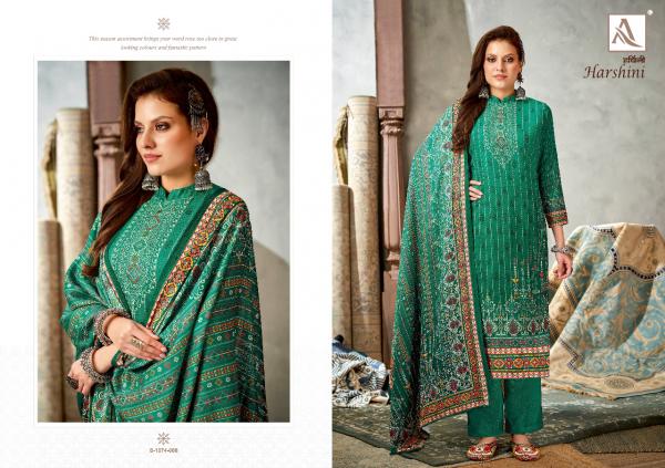 Alok Harshini Pashmina Designer Digital Print Dress Material